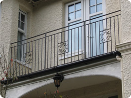 Wrought Iron Balcony Fabrication