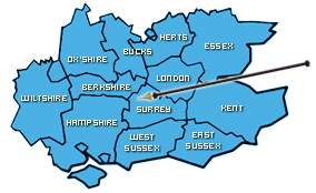 We are based in Camberley, Surrey